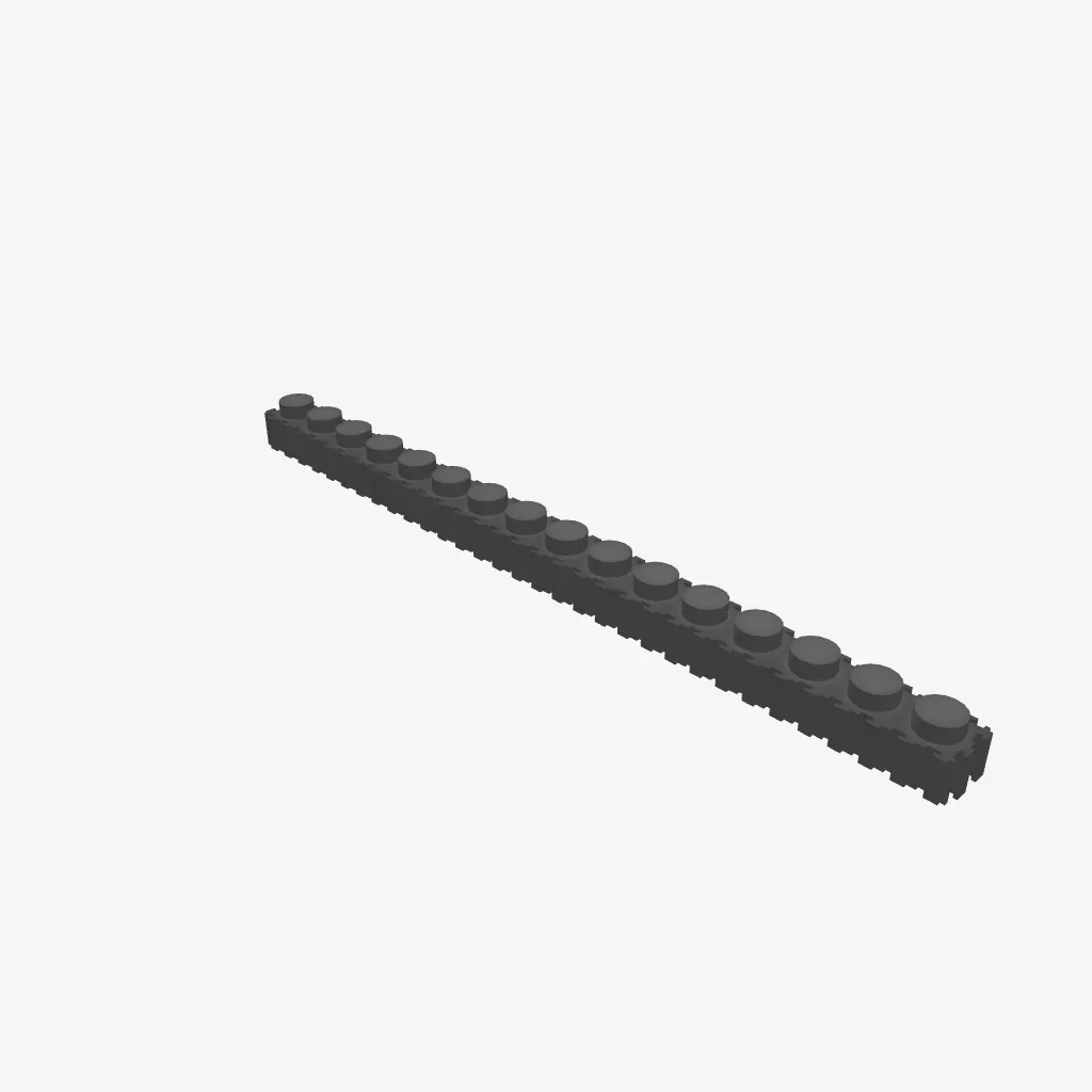 Linie - 3D-Mikroblock-(Voxel)-Vorlage von 이훤1