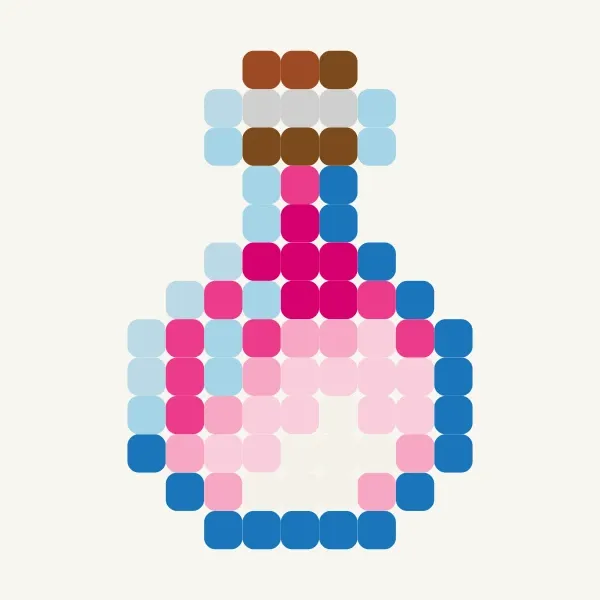 Pink Glass Jar - Minecraft