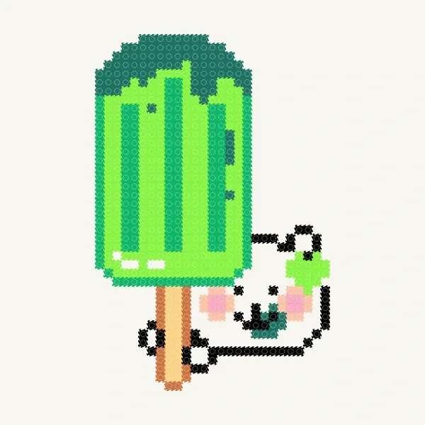 Sin título: patrón gratuito de cuentas para planchar y pixel art por linhie