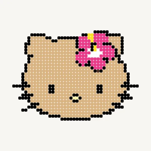 日焼けキティ