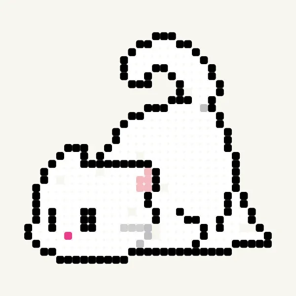 mẫu hạt nhựa ủi mèo