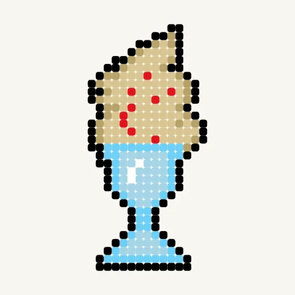 無題 - 𝓡𝓪𝓭𝓮𝓮ᵎᵎのデフォームブロック2D作品