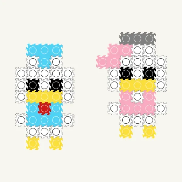 오리 - 얄라셩님의 디폼블럭 2D 작품