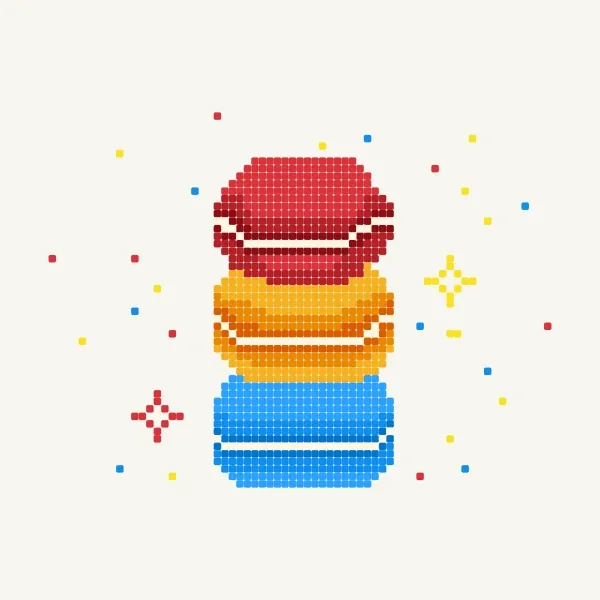Macarons 🍓🍌💙 - Lialinh