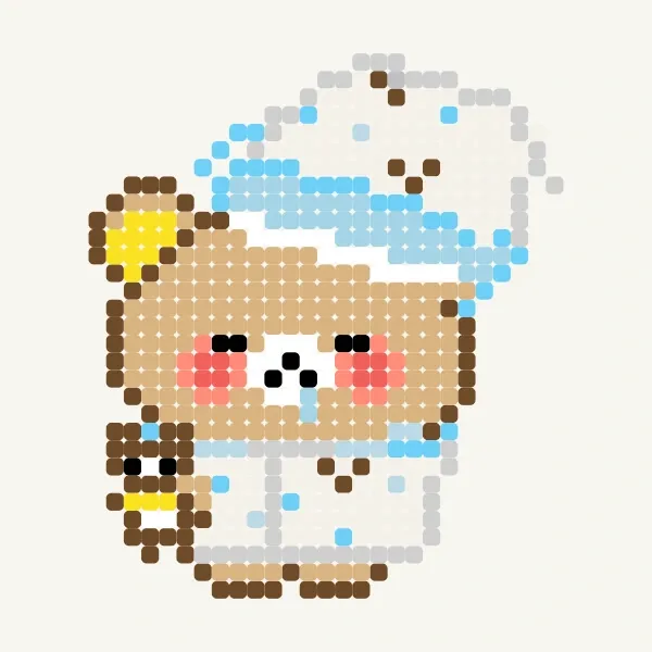 gấu ngủ rilakkuma - trang miu