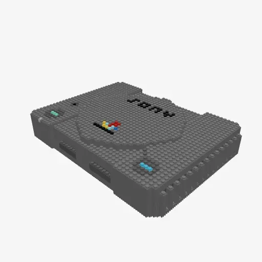 플레이스테이션 (playstation) - 南内善 · 블록 3D