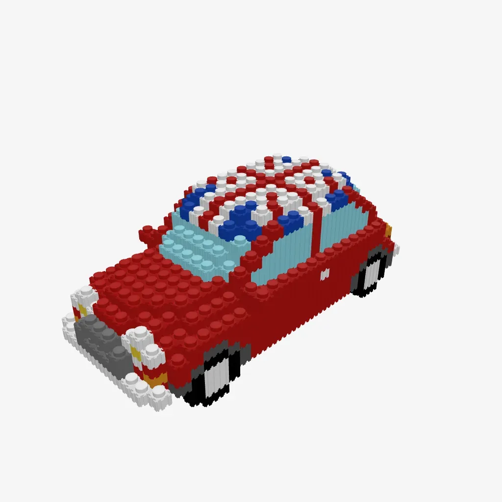 미니쿠퍼 (minicooper) - 南内善 · 블록 3D