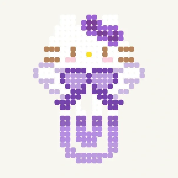 Bonjour minou (Hello kitty) - Anh Minh1 · Perles