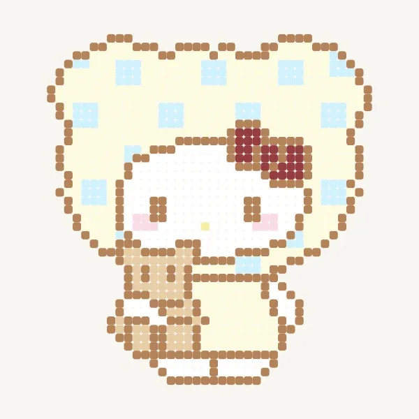 귀여운 헬로키티 (可愛的Hello Kitty) - 邱品芊 · 비즈