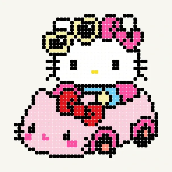 운전하는 헬로키티 (開車車的凱蒂貓) - 吳佳芸 · 비즈