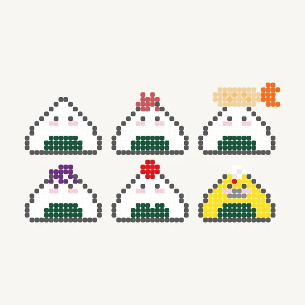 주먹밥 (飯團) - Charlotte · 비즈