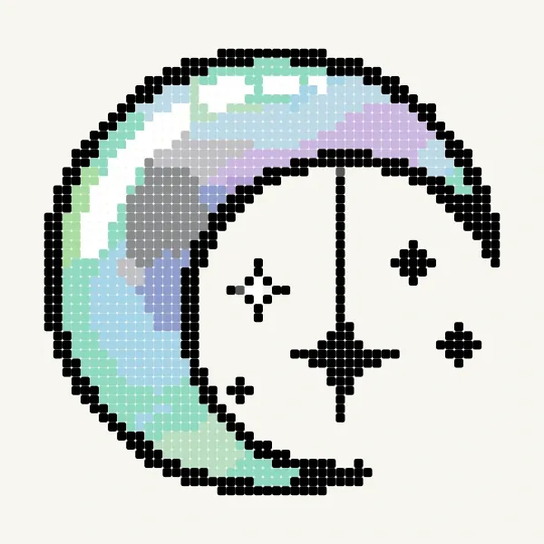 月亮 - 王稼菱17 · 비즈