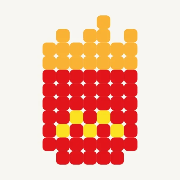 マックのぽポテト🍟