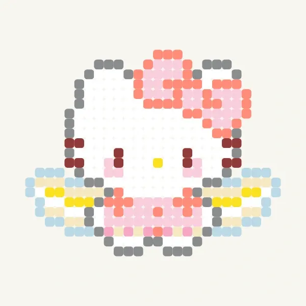 angle hello kitty